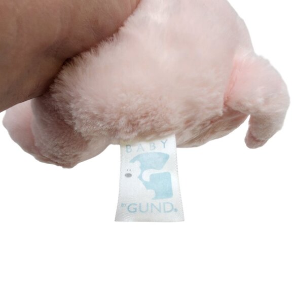 Baby Gund PINK ELEPHANT 11” Plush Stuffed Toy lovey security - Picture 3 of 3